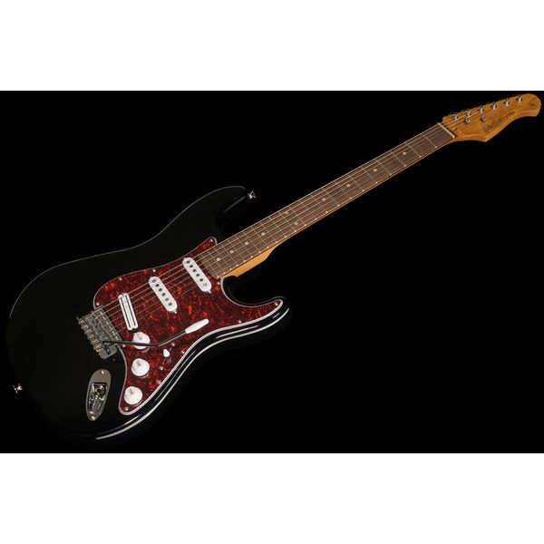 Harley Benton ST-62BK Hot Rod Mooer Bundle