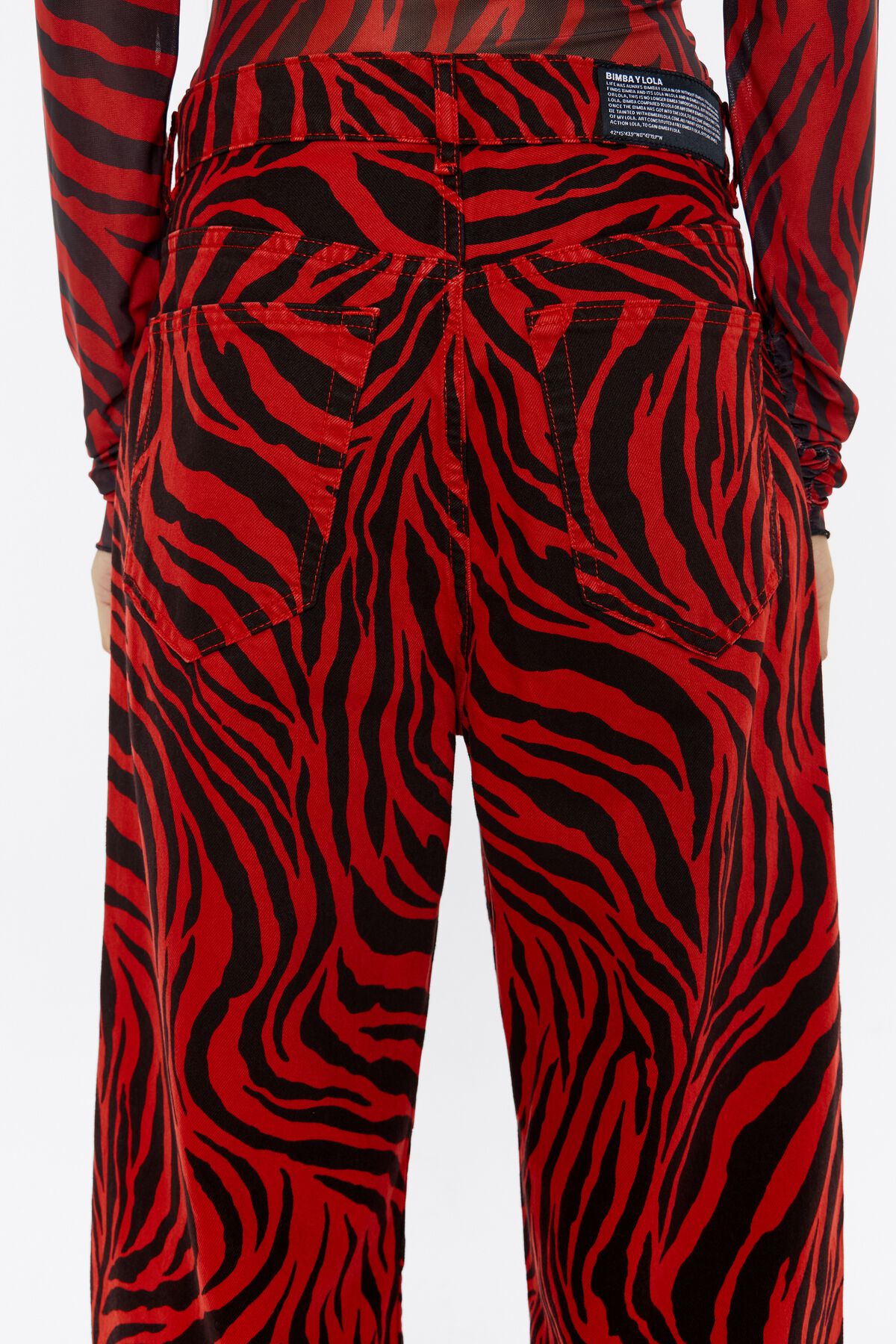 BARRIL - Vaquero Zebra rojo