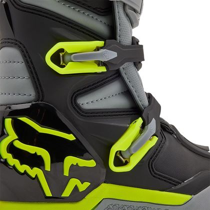 Bottes cross Fox ENFANT COMP - Gris / Jaune