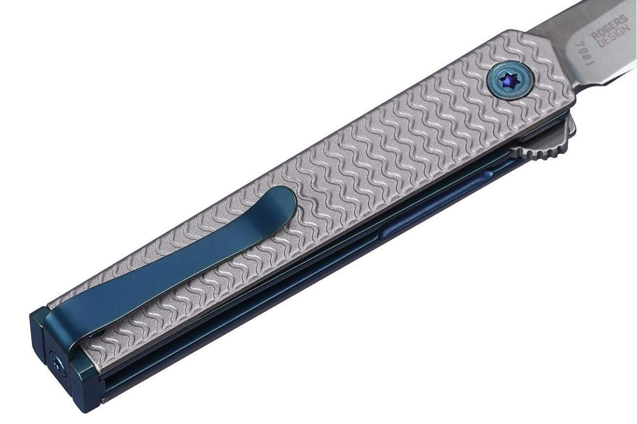 CRKT CEO Microflipper, Drop Point zakmes, Richard Rogers design