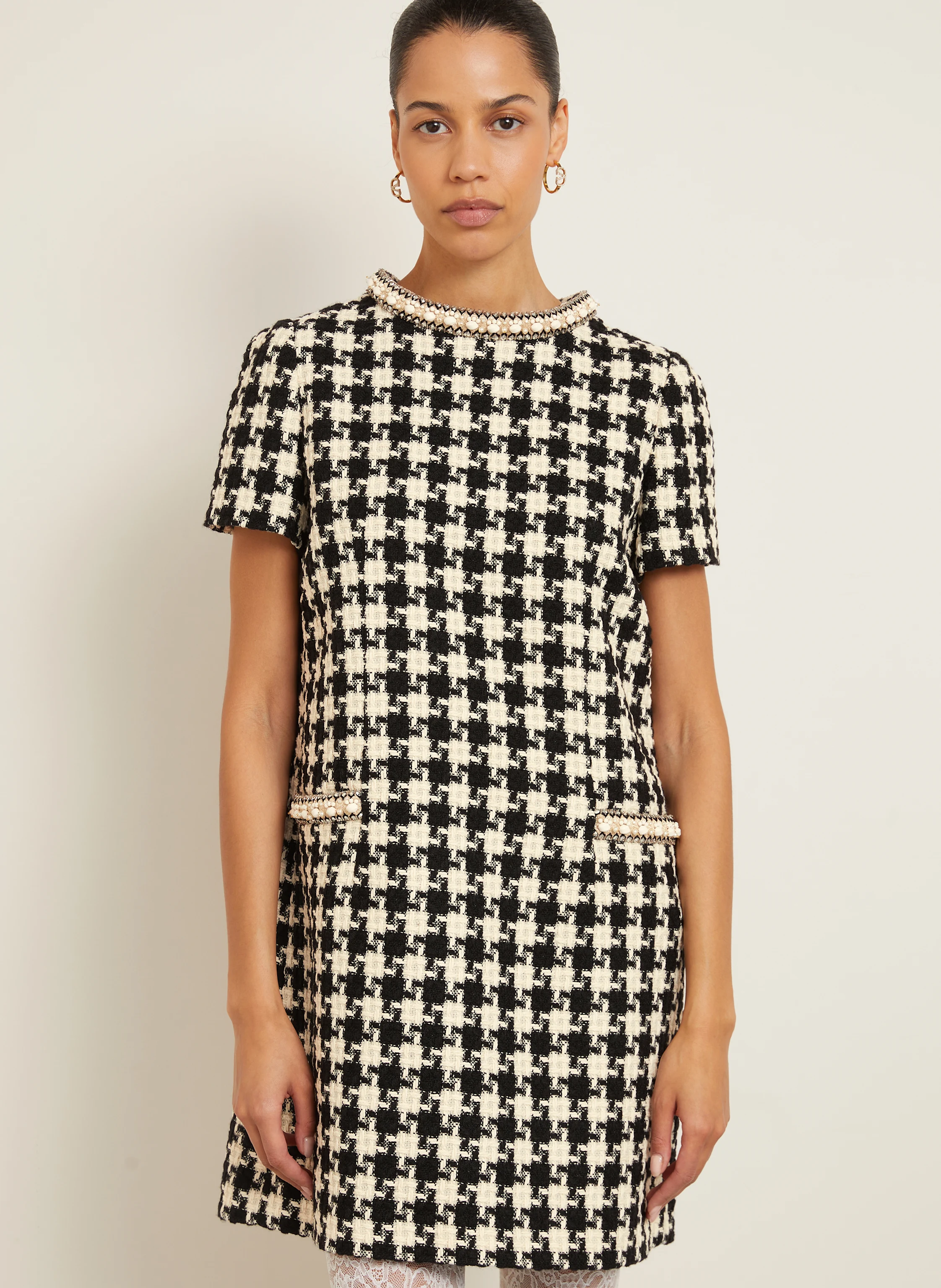 VALENTINO Tweed-Kleid
