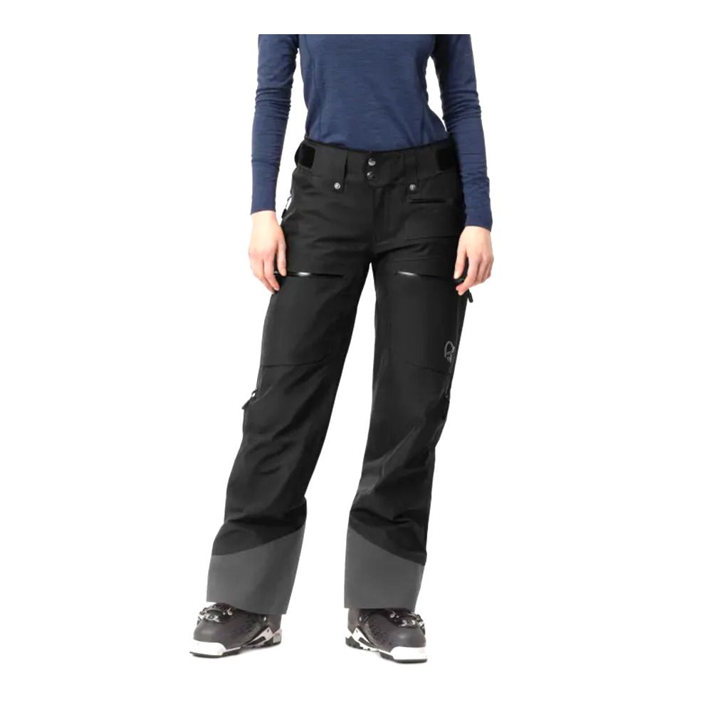 Norrona LOFOTEN GTX INSULATED - Pantalon ski Femme caviar
