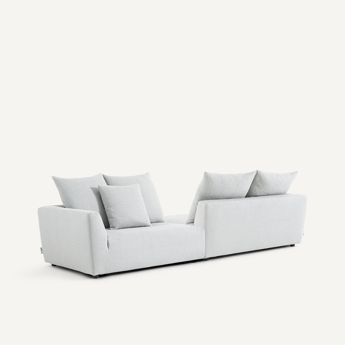 OTTO STUDIO PARA AM.PM<br>Meio sofá em algodão cânhamo, Chill