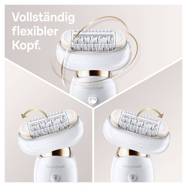 Braun Silk-épil 9 Flex 9-105 – Epilierer mit flexiblem Kopf zur einfacheren Haarentfernung