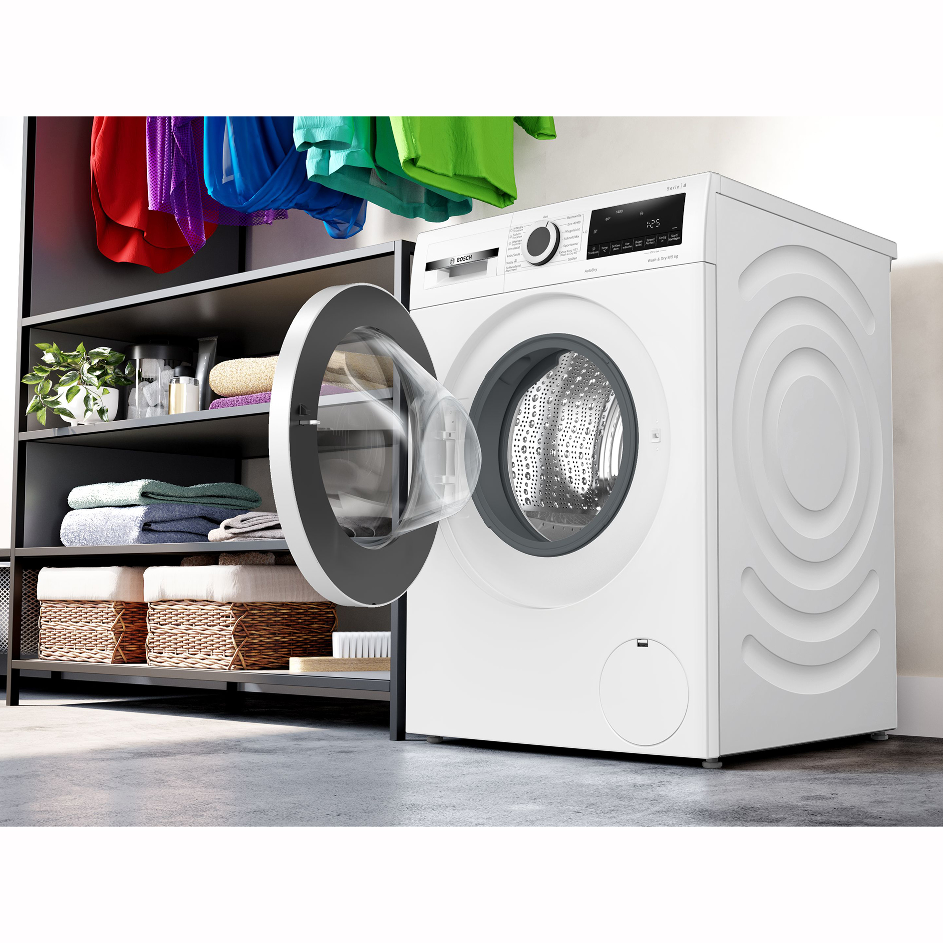BOSCH Waschtrockner WNA13441 - 9,5 kg - 1400 U/min - E