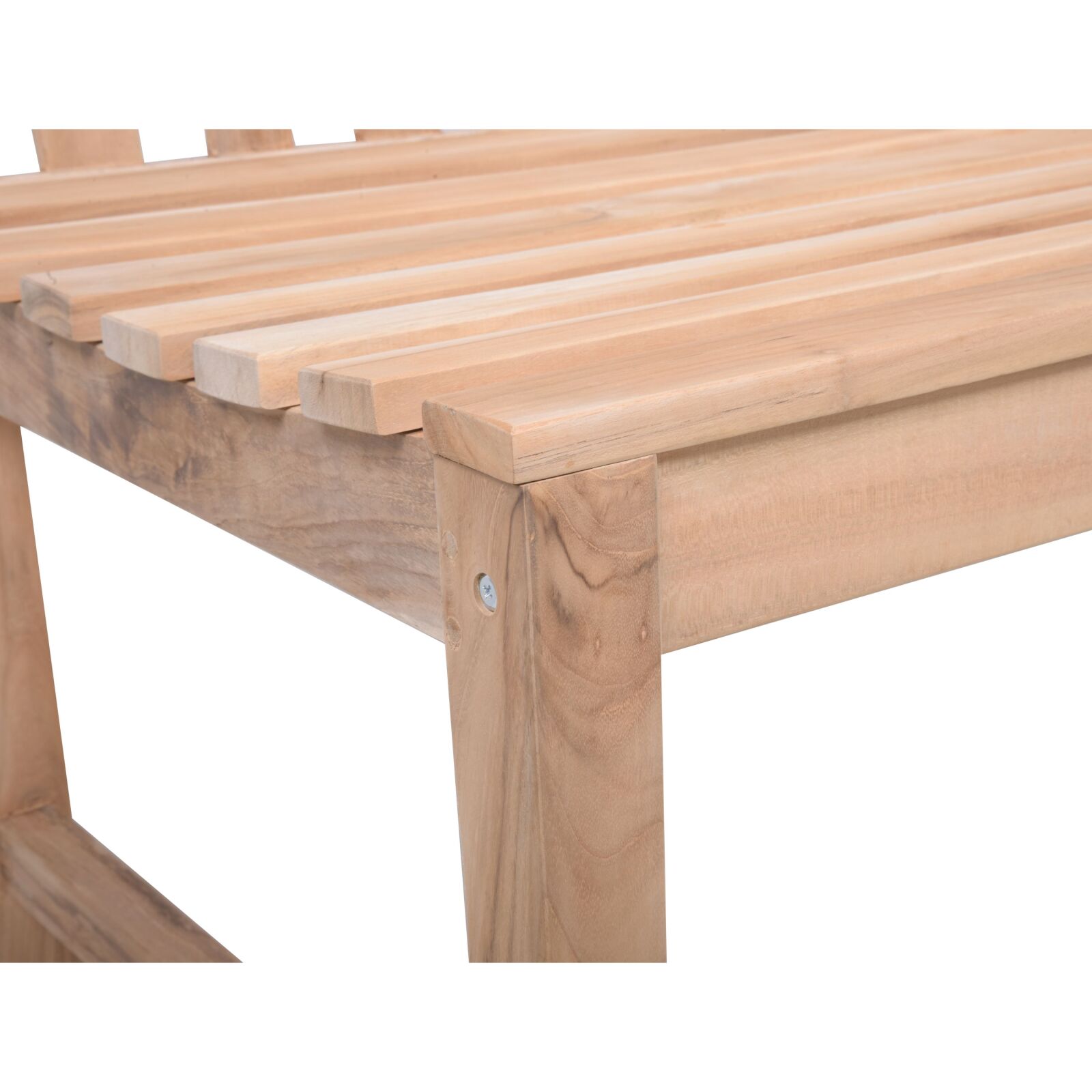 2-Sitzer-Bank SOLO - Teak Massivholz