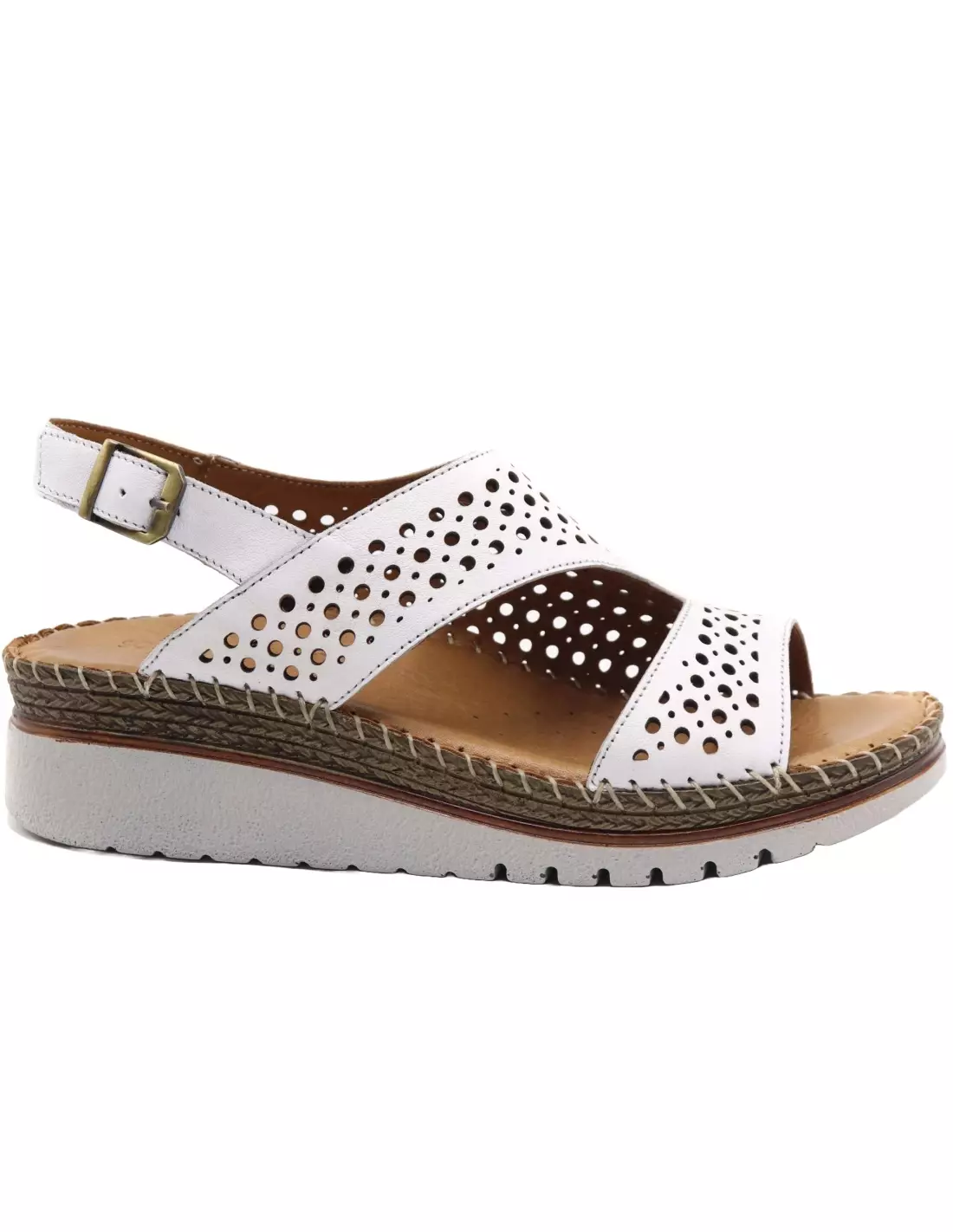 SOFT & FLEX 030 148 1189 - Sandales & nu-pieds White