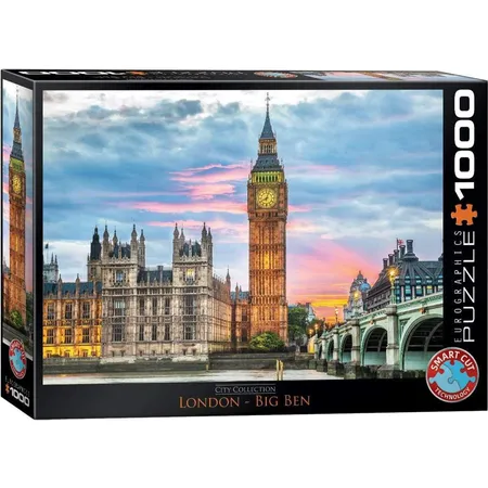 Eurographics London Big Ben, 1000 Teile