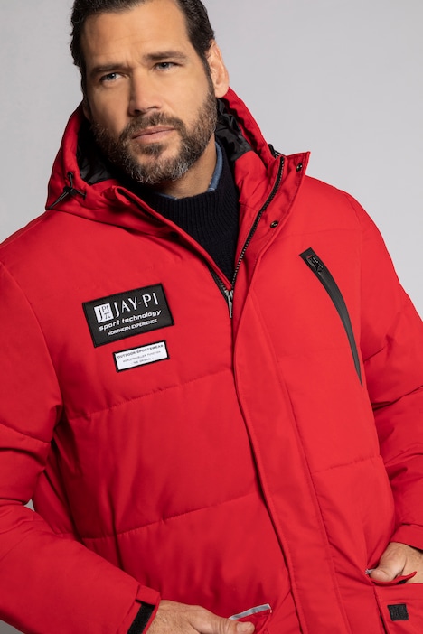 JAY-PI Parka, 2fach-Funktion, Kapuze, Technodaunen-Wattierung
