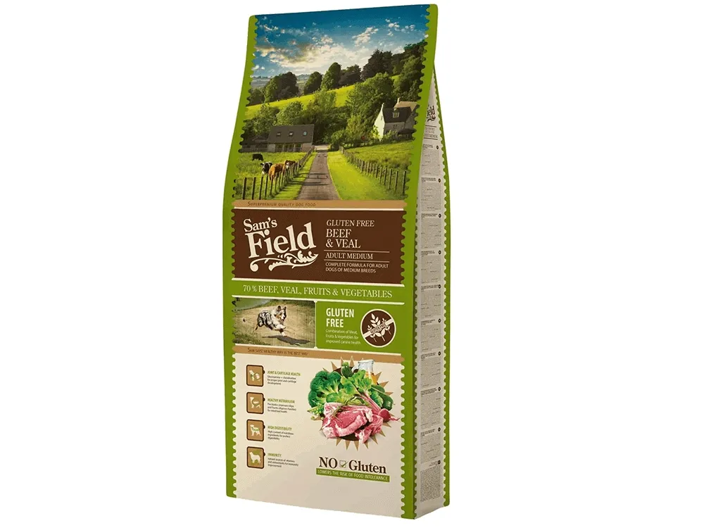 Sams Field Adult Medium Beef & Veal 13 kg