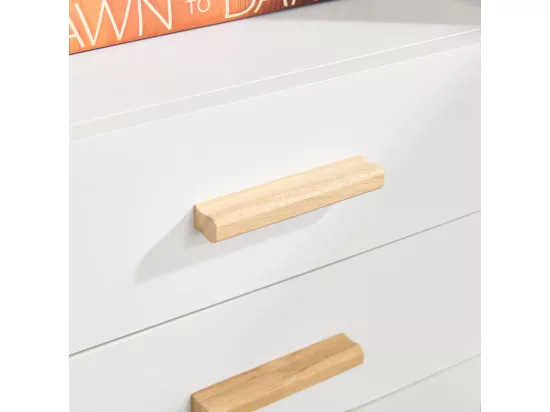 SoBuy ASK07-WN Caisson de Bureau, Support Imprimante, Organiseur Bureau, Meuble de Rangement Bureau, Caisson de Rangement avec Tiroirs, – 90x45x75 cm