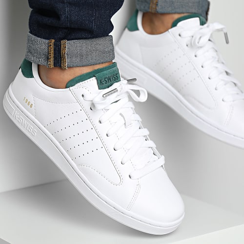 Baskets Lozan Klub Leather 07263 White Posy Green