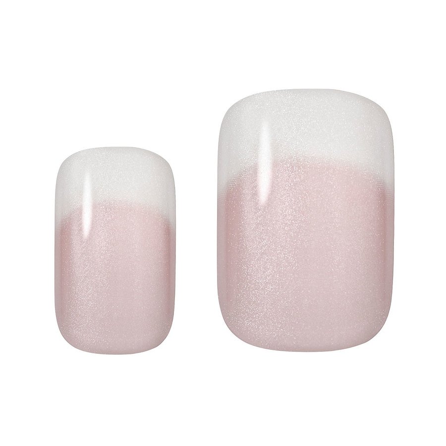 Depend French Look Pink Shimmer Medium Square 24pcs