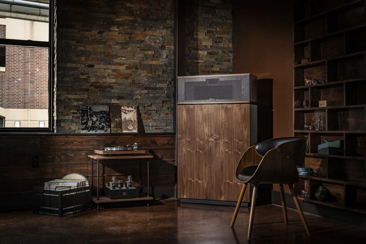 Klipsch KlipscHorn AK6 Noyer (la paire) Enceintes colonne
