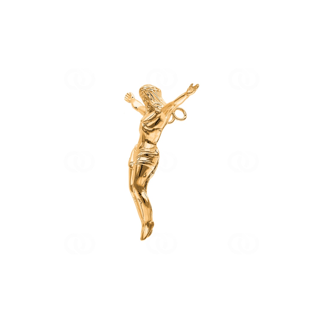 Anhänger 750/18 K Gelbgold Jesus