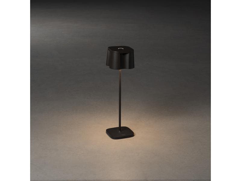 Konstsmide Tischleuchte Nice USB, Schwarz Outdoor-Leuchte
