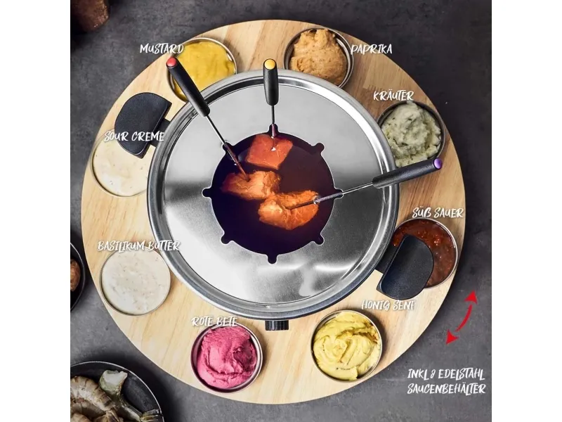 Gastroback Fondue Set - Fonduegryde - 2 liter - 1 kW