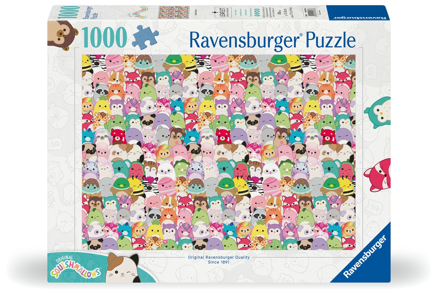 Ravensburger - Puslespil Squishmallows 1000 brikker