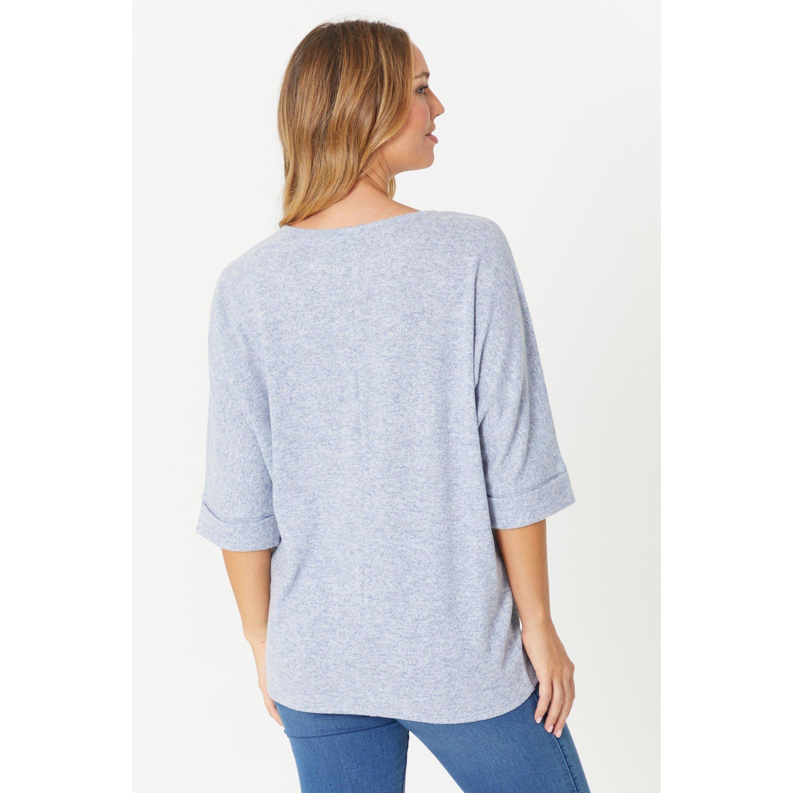 Be You Ladies Denim Marl Supersoft Tunic
