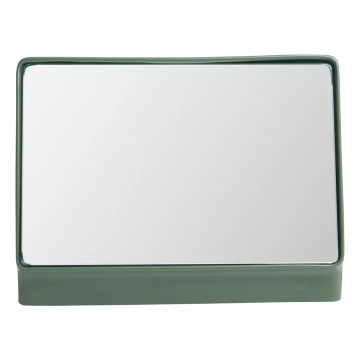 Moustache Miroir à poser Lucarne - Ionna Vautrin  | Vert kaki