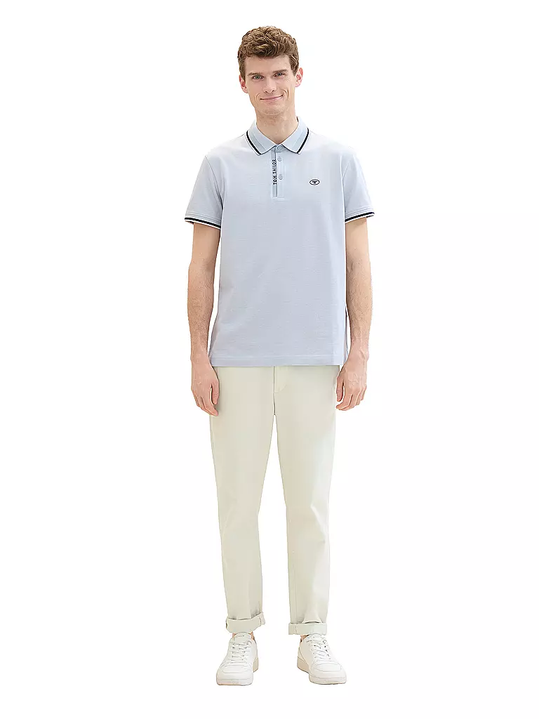 TOM TAILOR Poloshirt grau