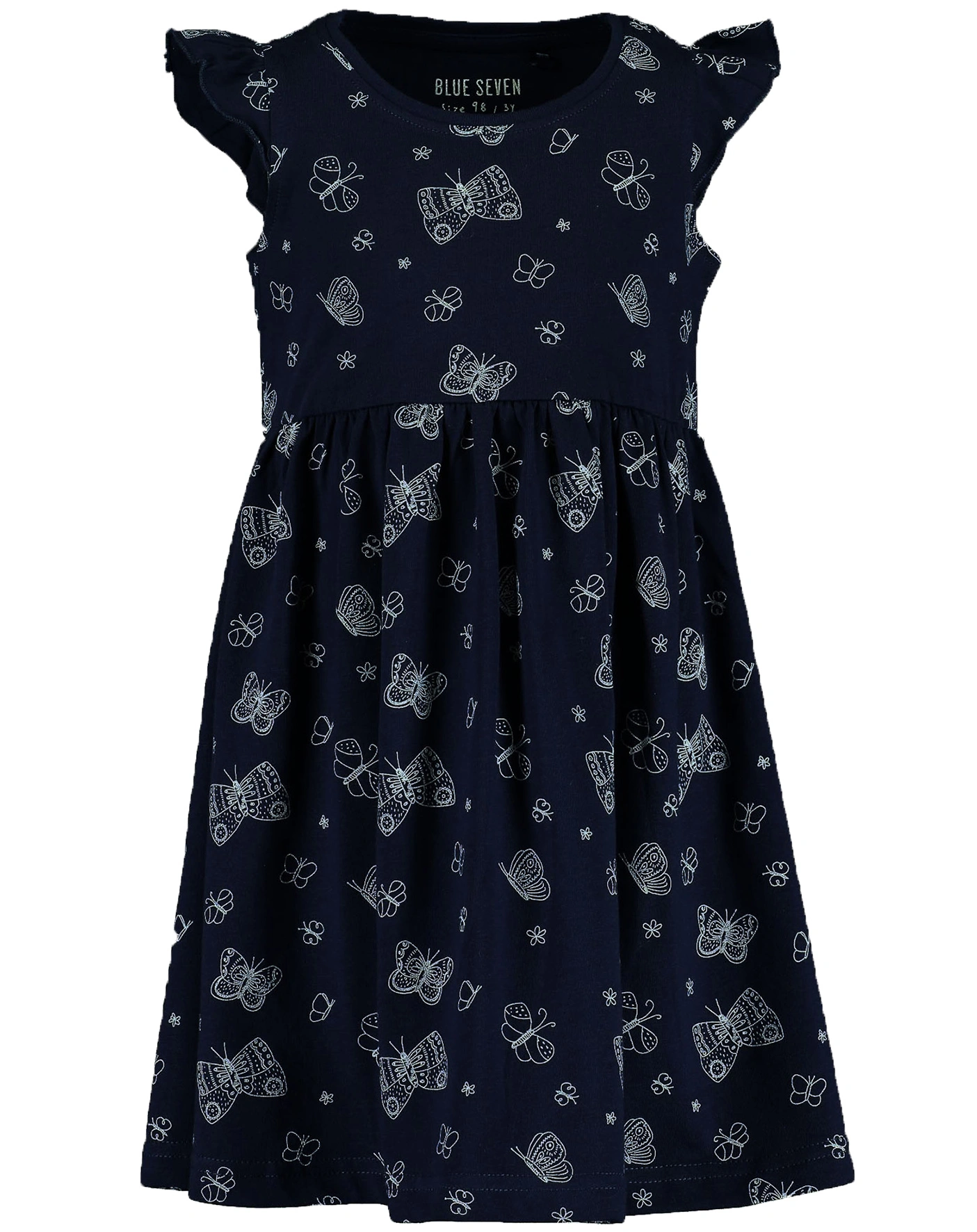 Shirtkleid PAPILLO AOP in ultramarin