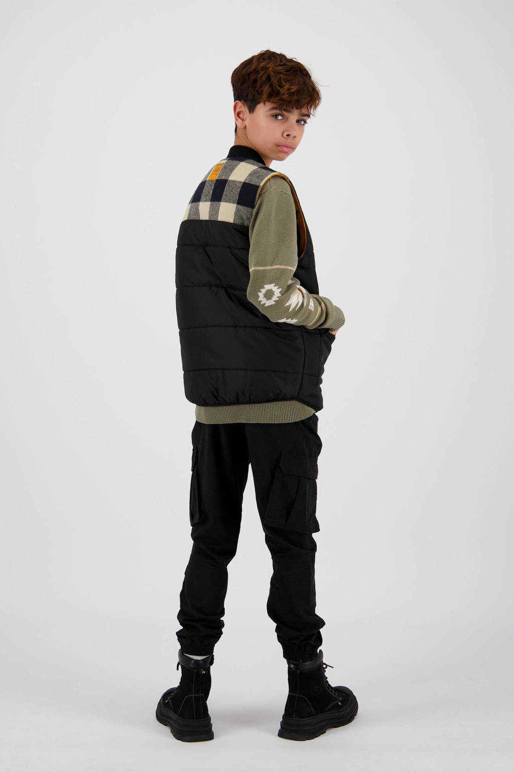 Vingino bodywarmer Tody zwart