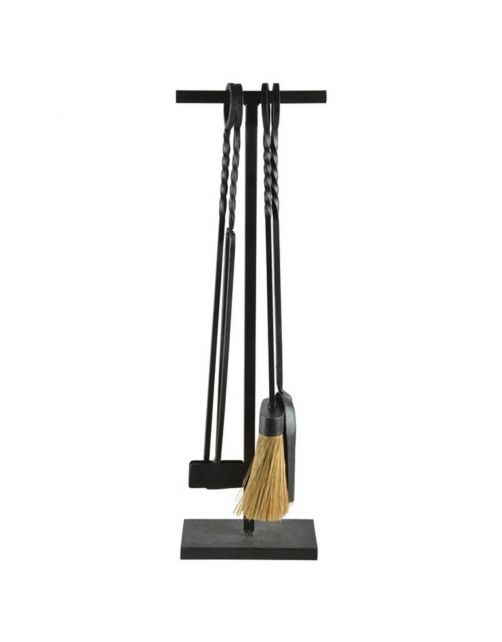 Esschert's Garden Smeedijzeren Haardgereedschap - Terrasverwarming - 20.0x13.8x67.0 cm 4 set
