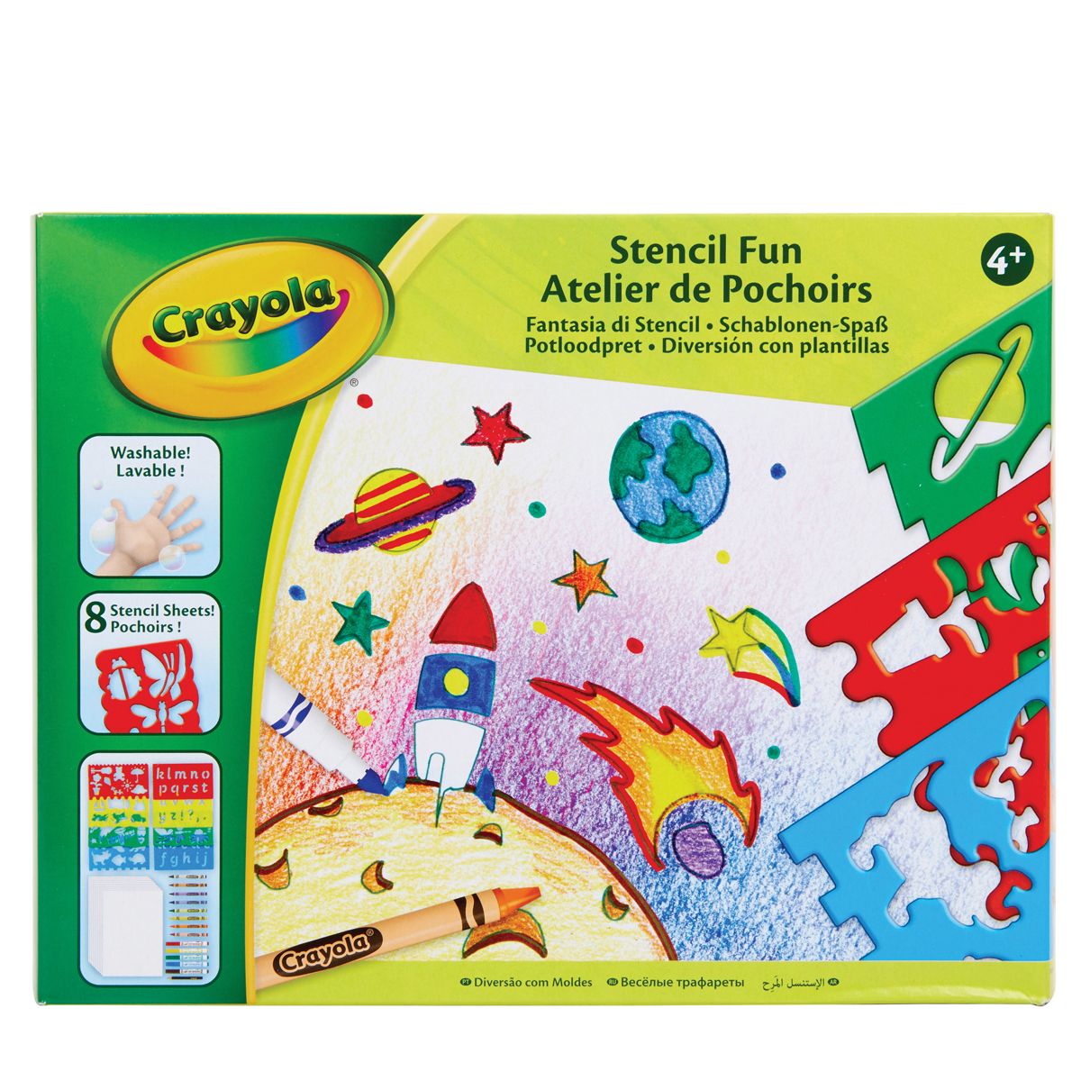 Crayola - Jeux de pochoirs