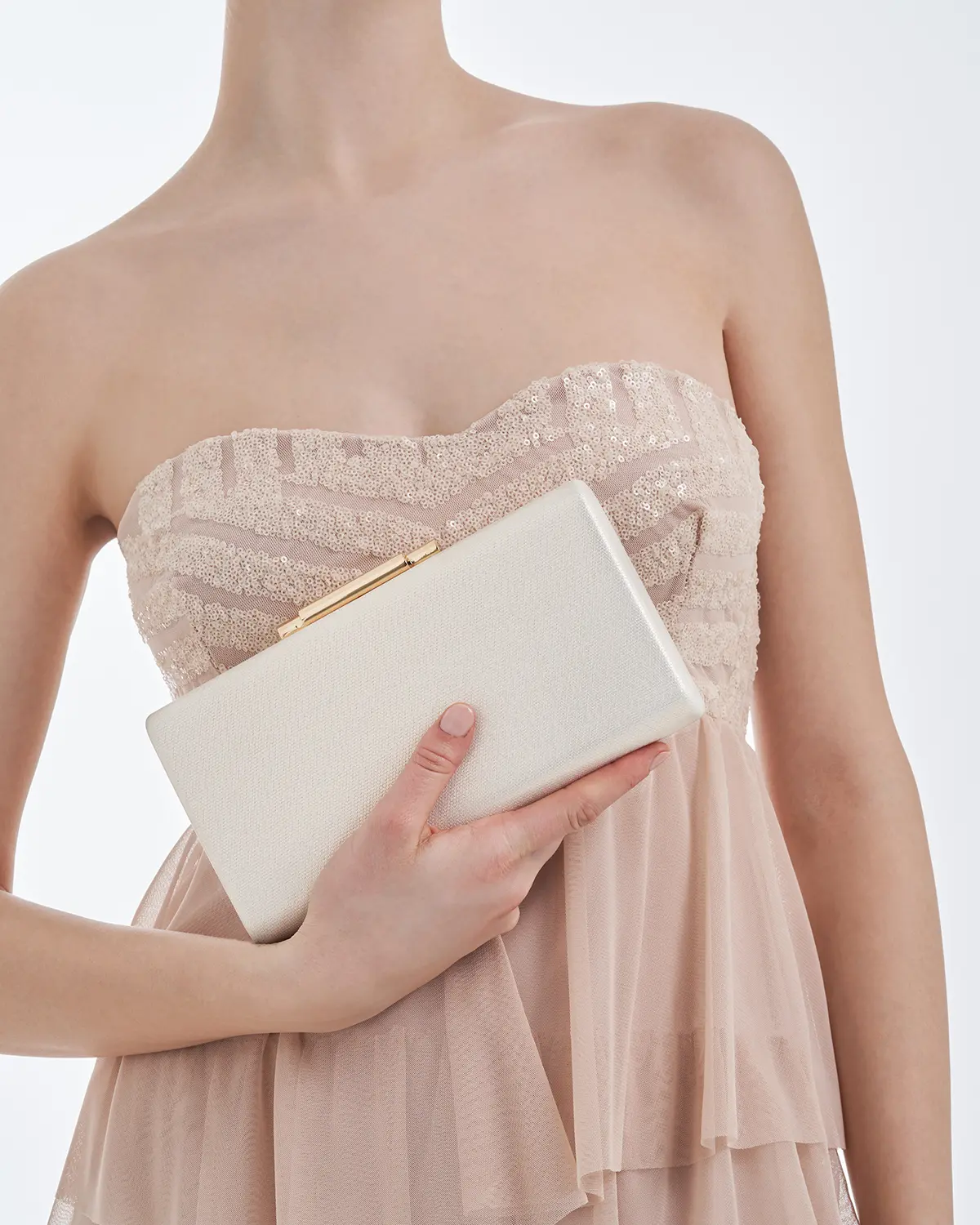 Clutch-Box - Shiny Ivory