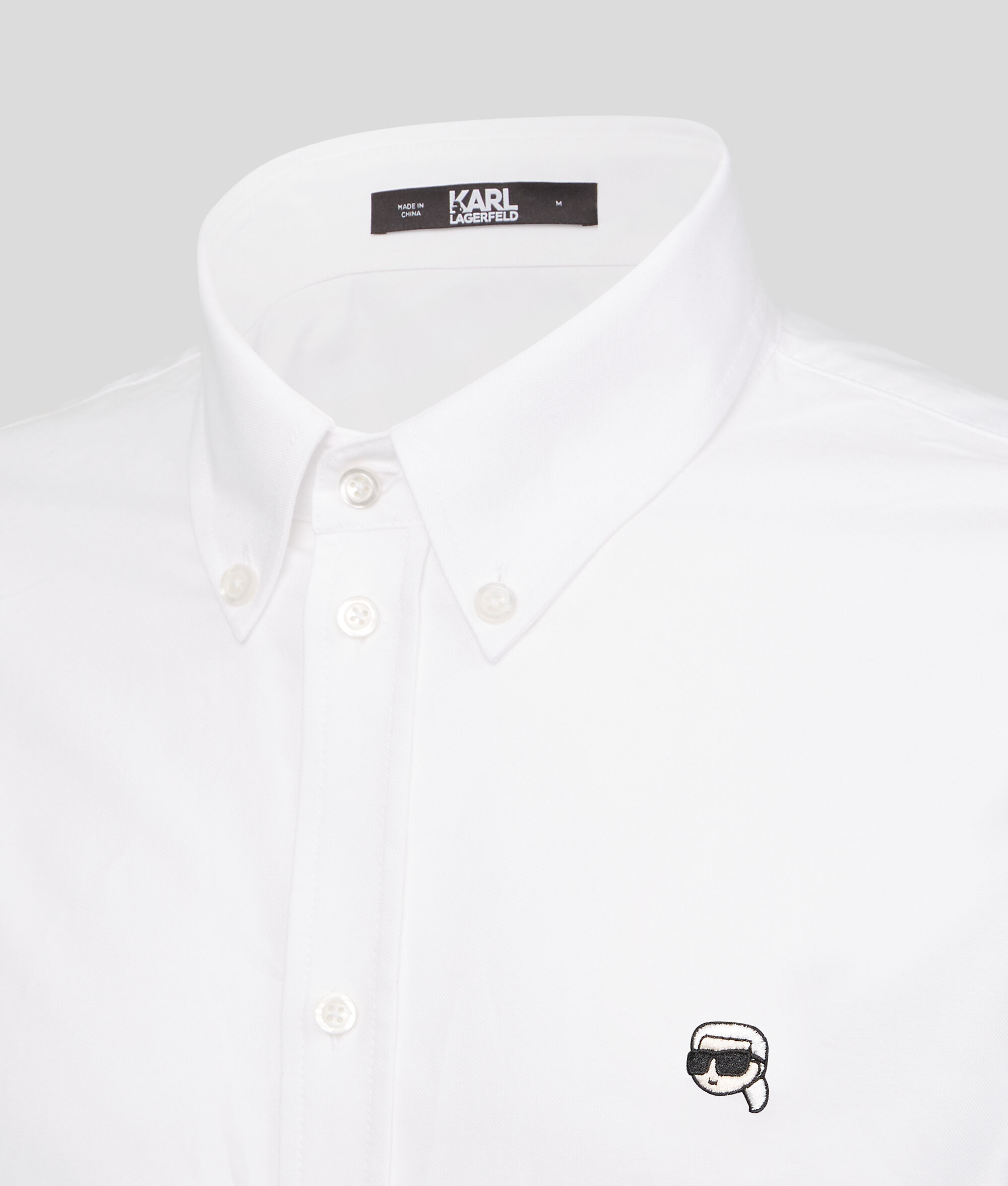 CHEMISE EN POPELINE KARL IKONIK