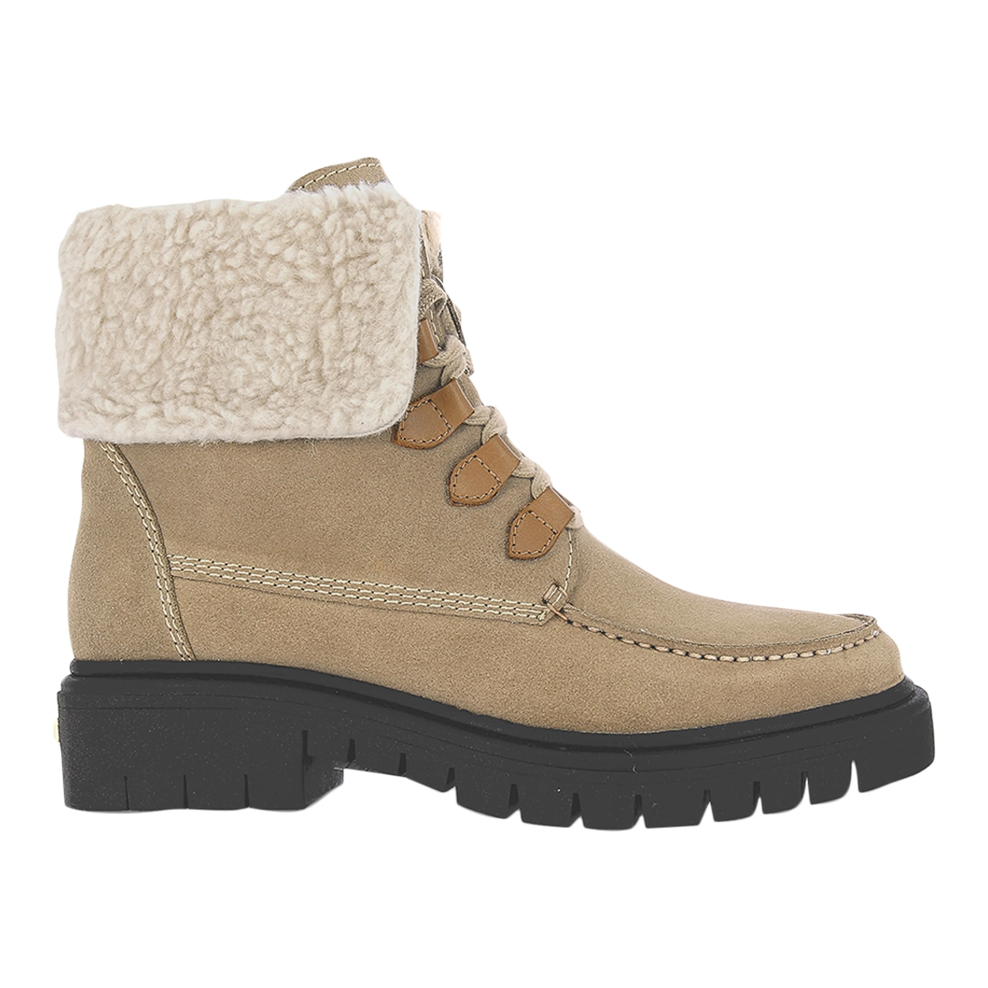 Bottines en cuir Ziverno | Beige