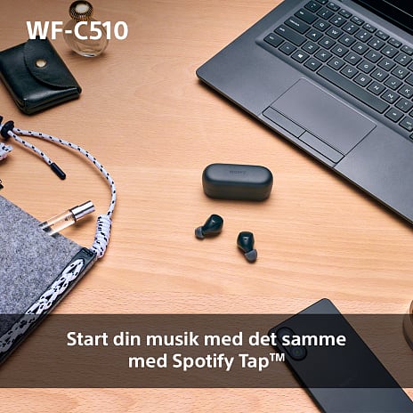 Sony WF-C510 trådløse in-ear høretelefoner - sort