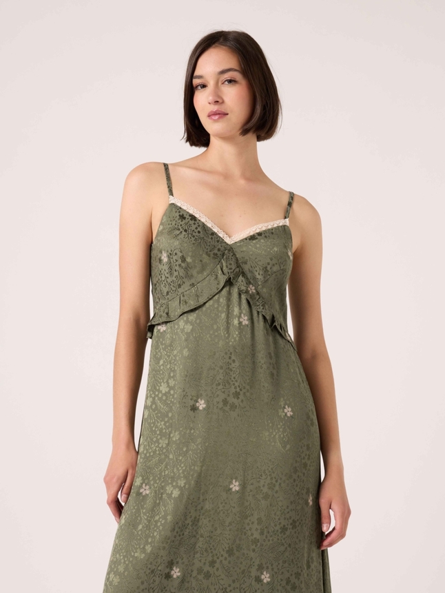 Robe longue upcyclée