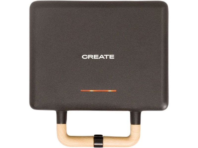 Create Waffeleisen Stone 3 in 1 Studio Schwarz Waffel- und Sandwichmaker