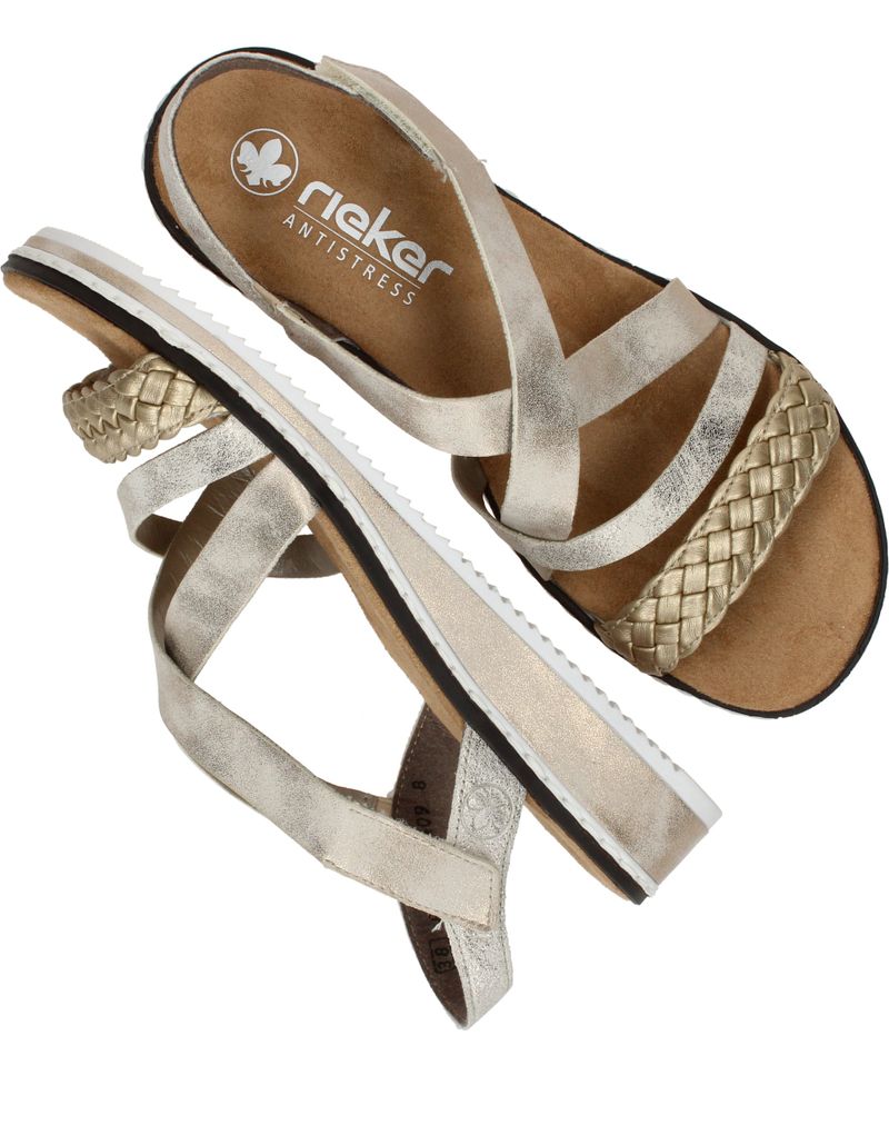 Rieker Sandalen Goud Dames