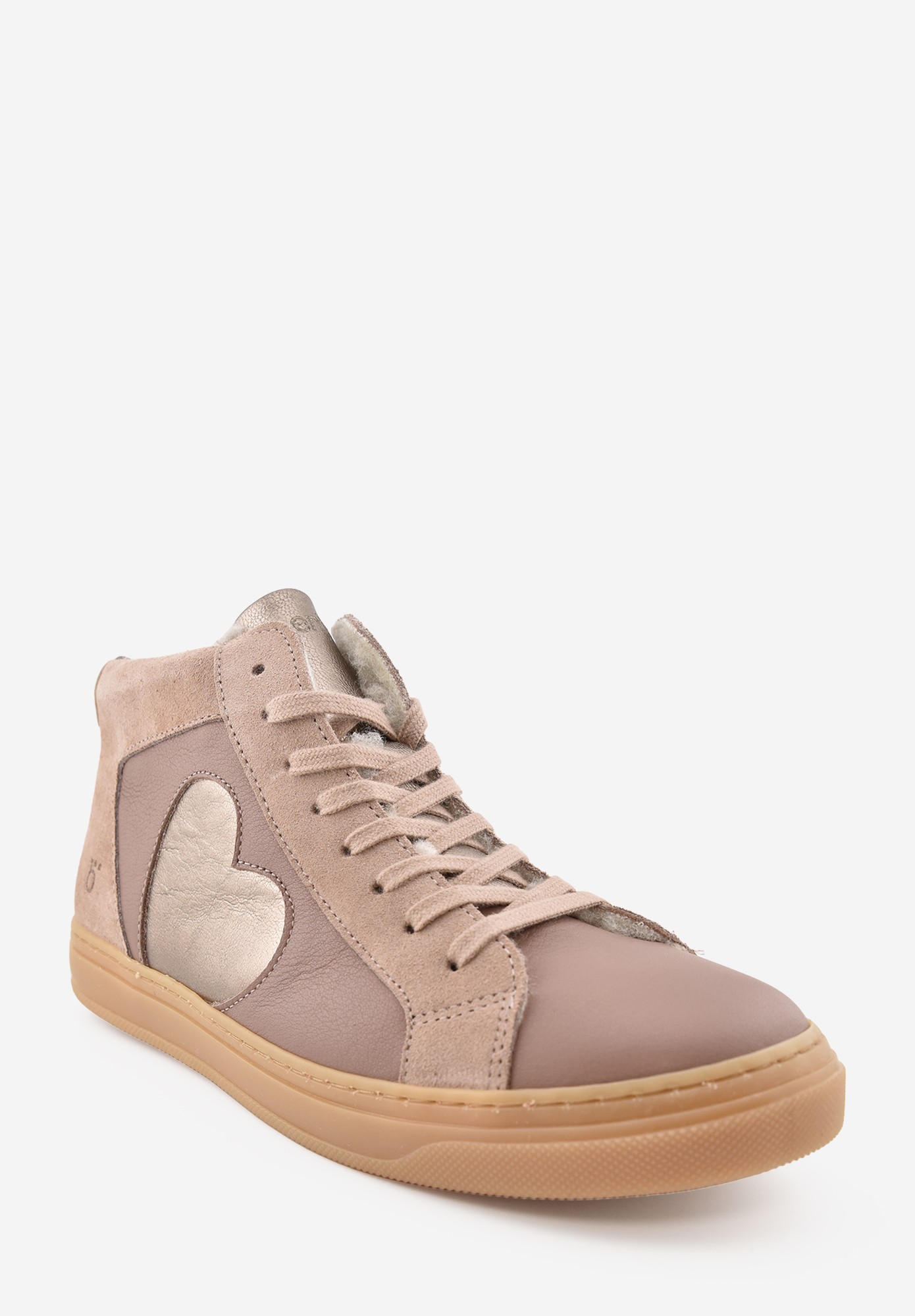 Laax cœur Lace Wollfutter Junior Altrosa Bronze