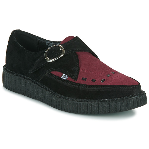 TUK - VLK D RING CREEPER SNEAKER - Noir / Bordeaux