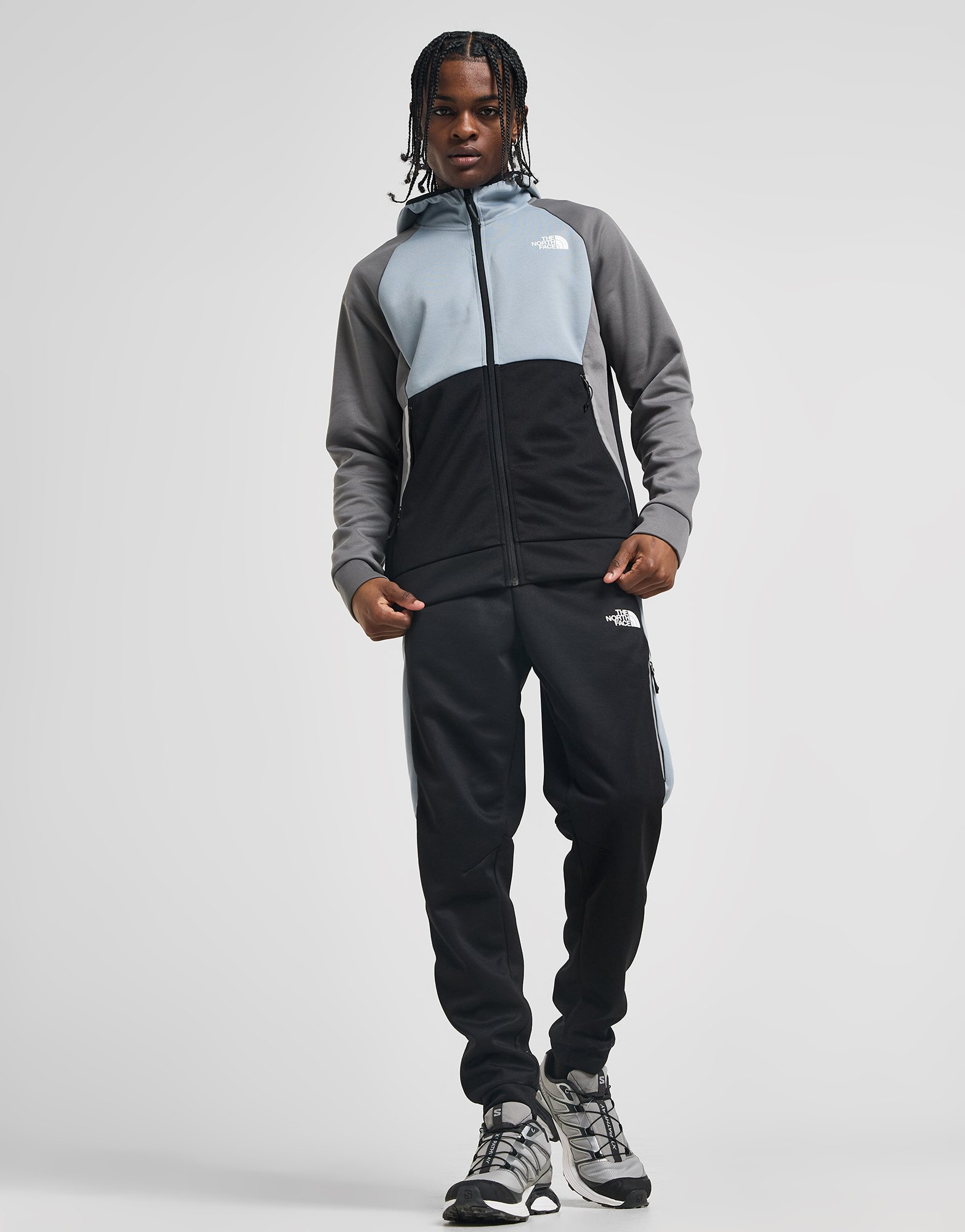 The North Face Sweat à Capuche Technique à Fermeture Eclair Homme