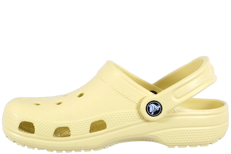 CROCS CLASSIC DAYLILY CLOGS I GULT GUMMI
