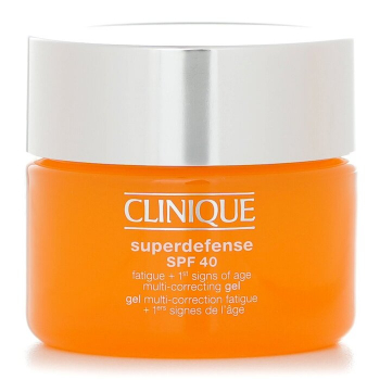 Clinique Superdefense SPF 40 Fadiga   Gel Multicorretor 1ºs Sinais de Idade