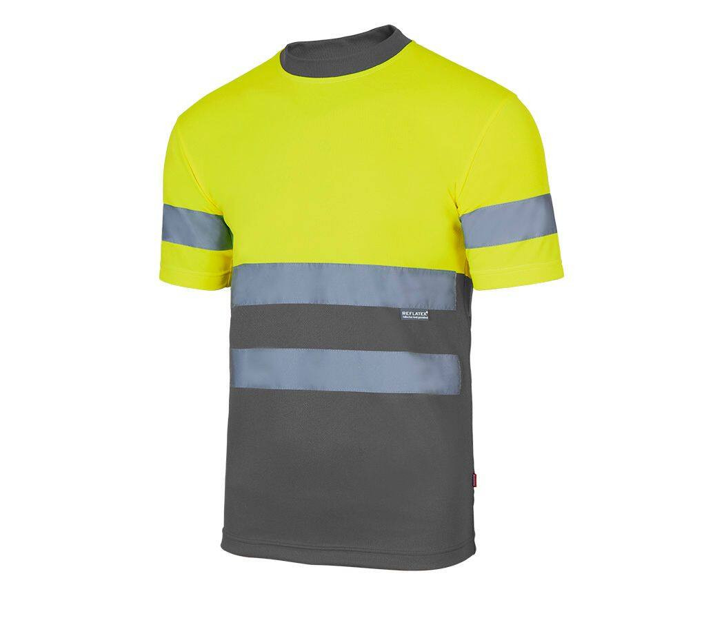 VELILLA V5506 - T-shirt technique bicolore haute visibilité