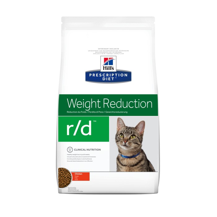 HILL'S Prescription Diet r/d Weight Loss au Poulet - Croquettes pour chat
