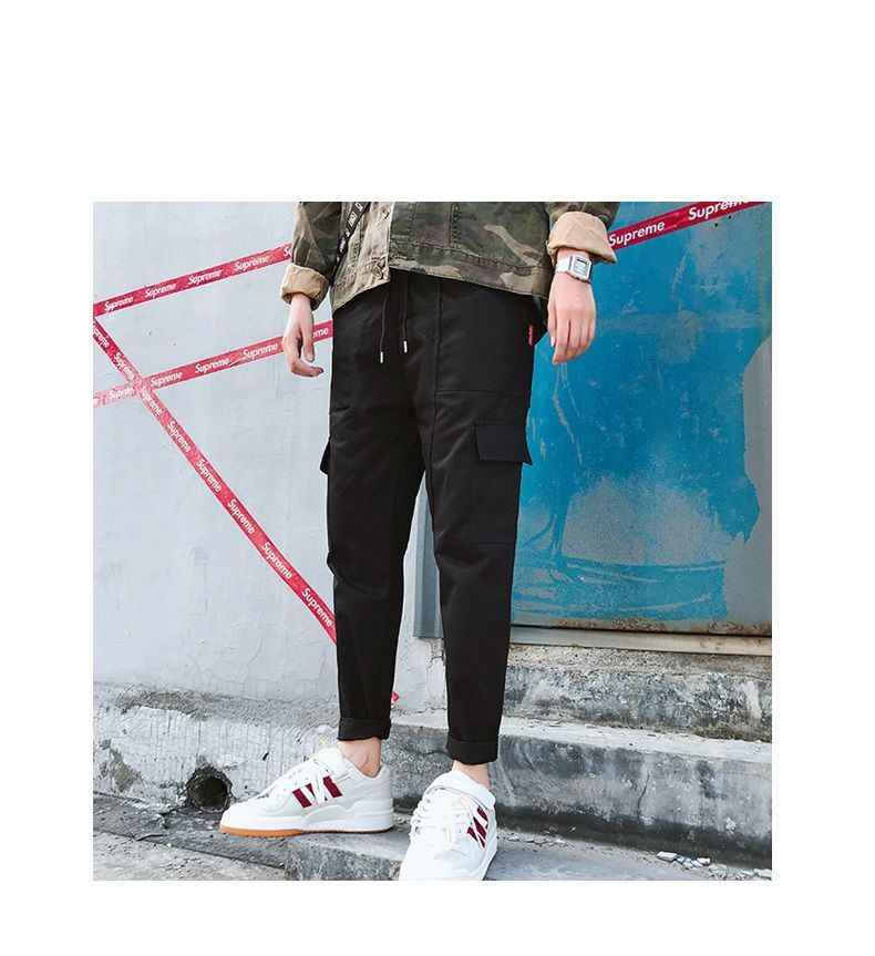 Naideth - Effen cropped broek