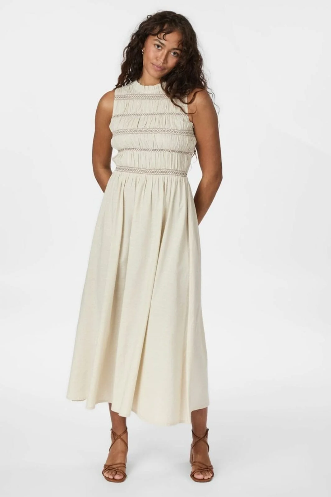 Neo Noir Atika Deco Smock Dress 166105