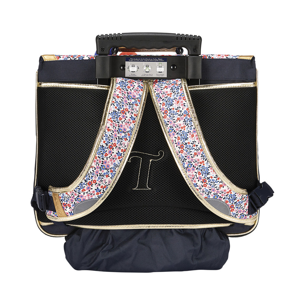 Cartable trolley Antonia bleu