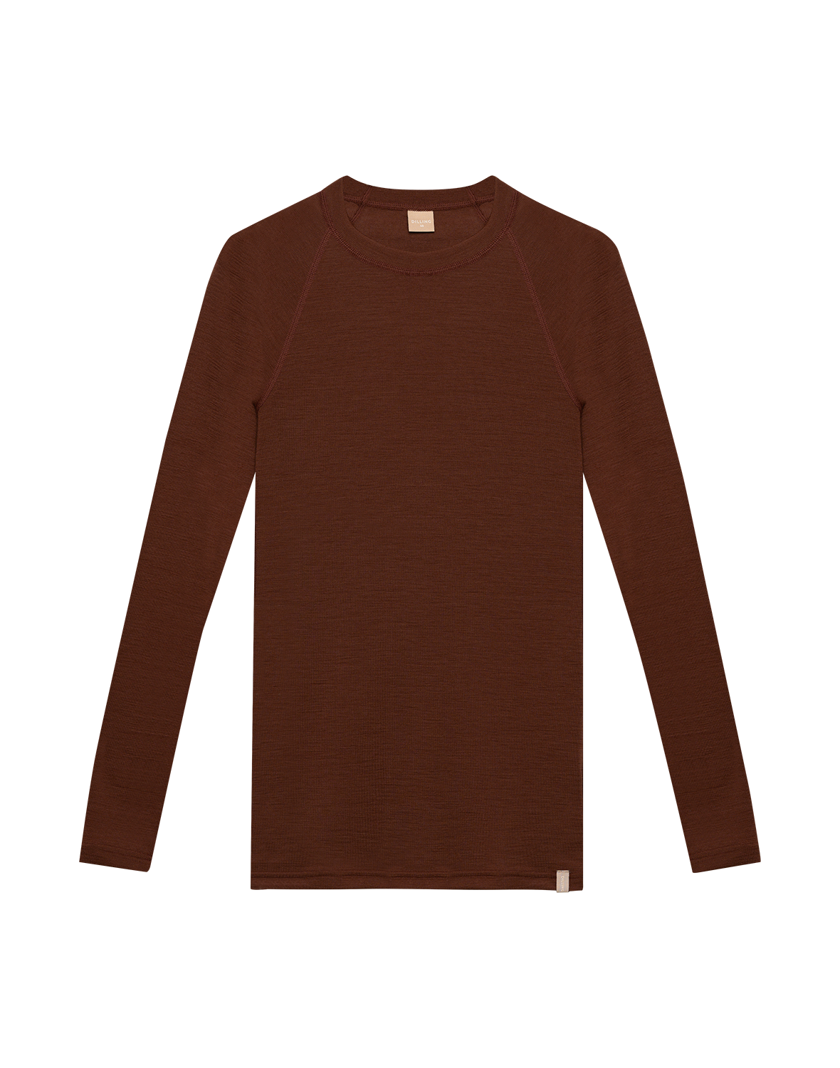 Shirt met raglanmouwen van merinowol voor dames