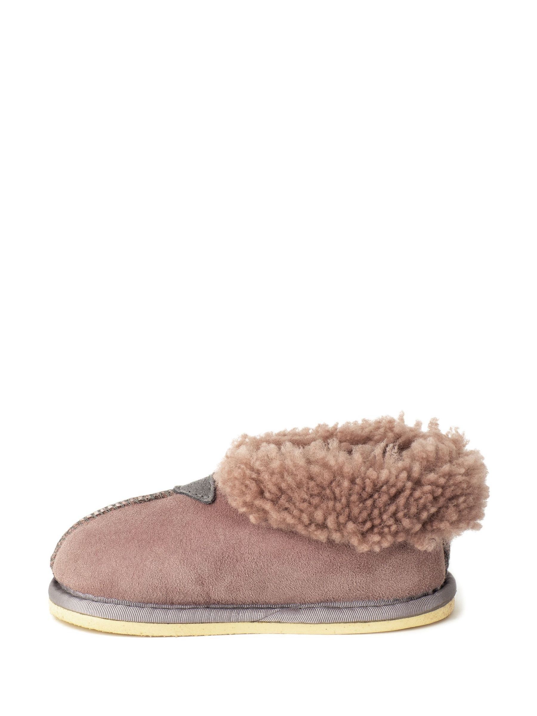 Roze - Celtic & Co. kinderpantoffels van schapenvacht