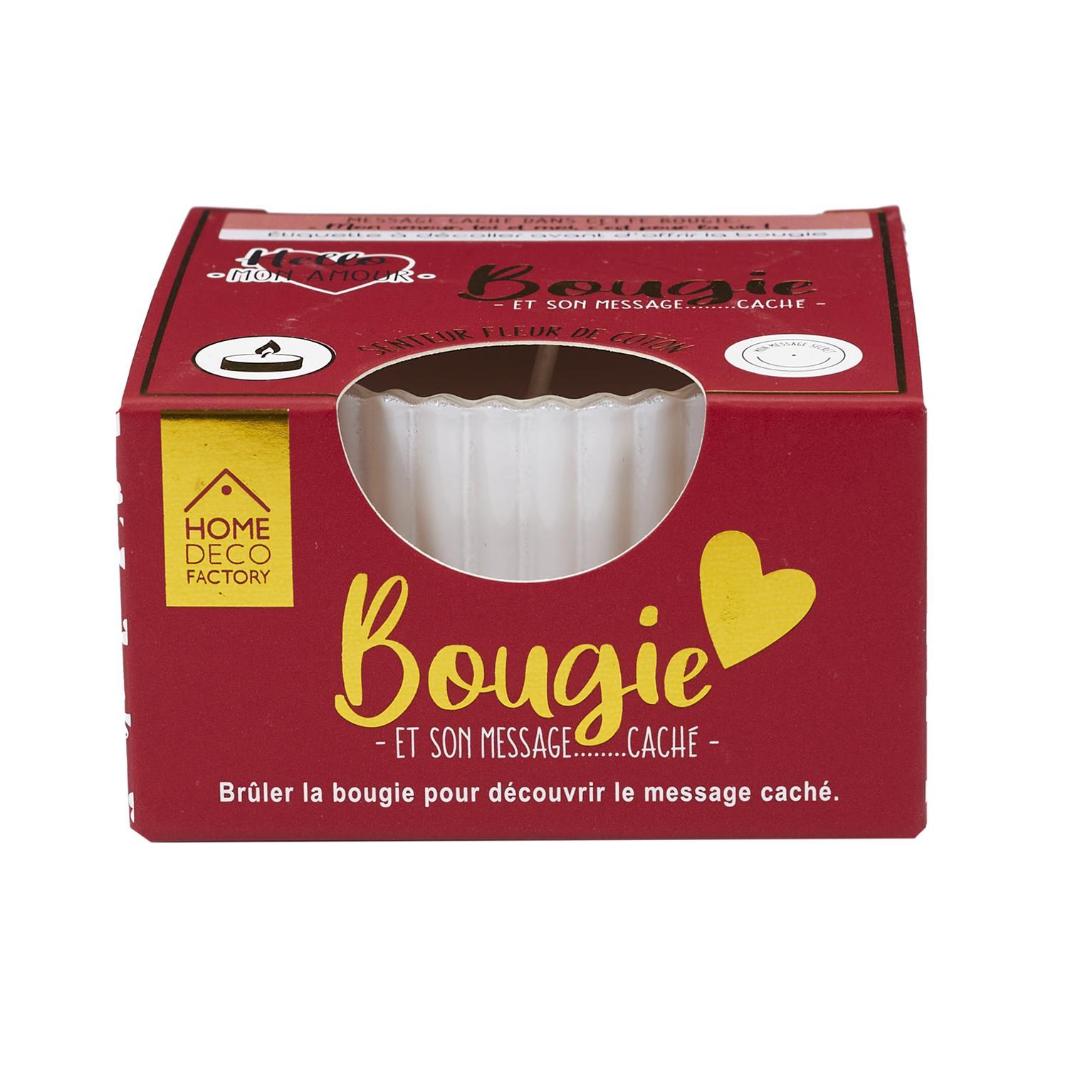 BOUGIE PARFUMEE MESSAGE SECRET AMOUR