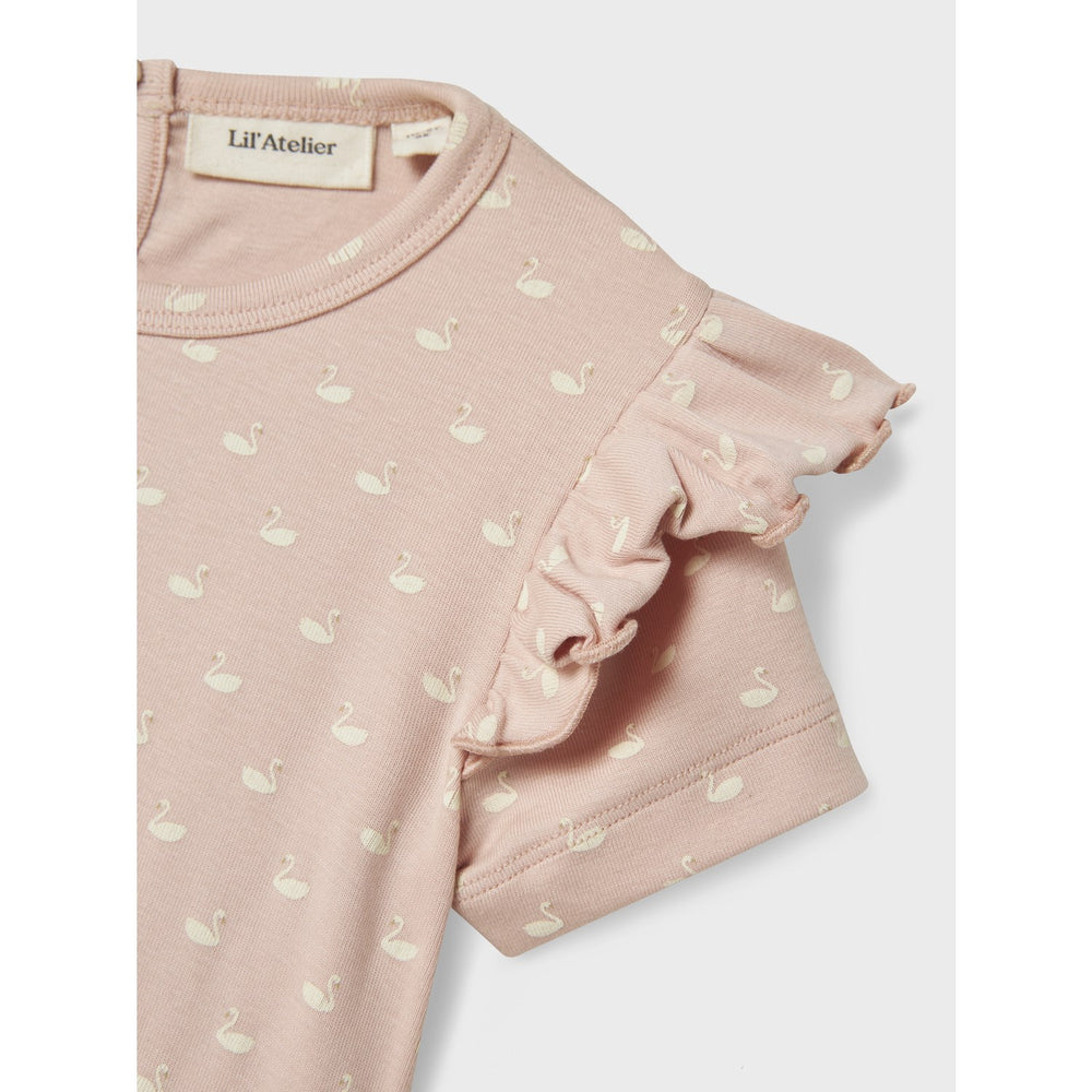 Køb Lil'Atelier Peach Whip Swans Gayo Kjole